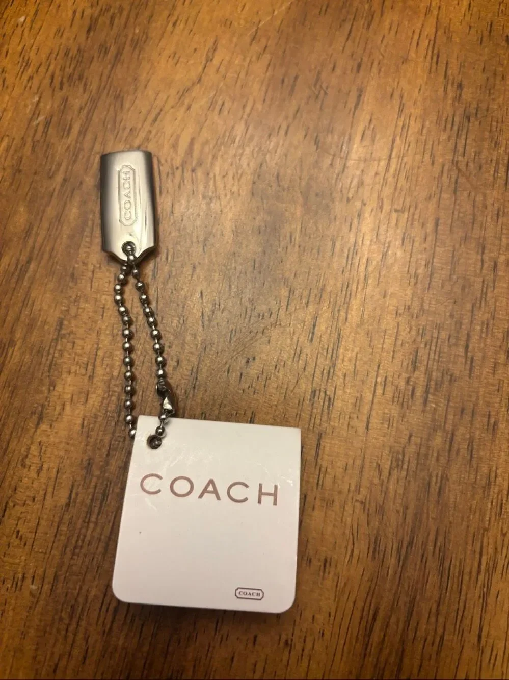 Coach keychain, NWT
